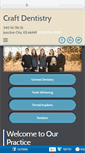 Mobile Screenshot of craftdentistry.com